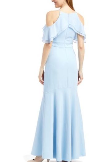 Stunning sky blue maxi dress. Size 6-8