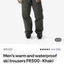 Mens Ski Trousers FR500 135euro retail Image 2