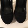 Carvela black suede heels Image 3