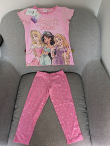 Disney princess girls pyjamas Age 3-4