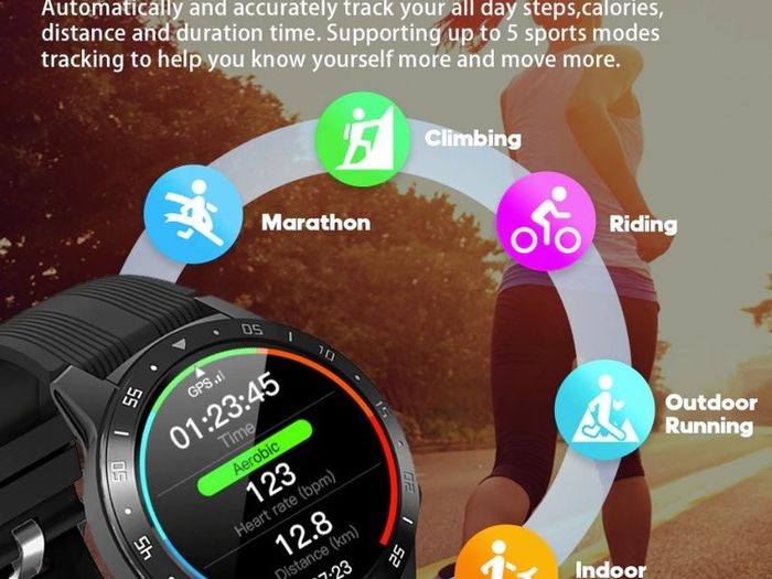 Brand New Smart Sports Watch with All In 1 Monitor.