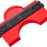 10-Inch Contour Gauge Shape Copying Tool for DIY, Woodworking, Flooring & Tiling for Marking Around Pipes, Corners & Edges Image 2