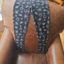 Desigual black graffiti leggings Image 3