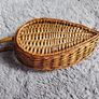Vintage 70s Leaf Shaped Handled Basket/fruit bowl Image 4