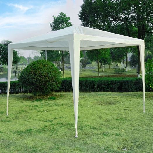 2.7m x 2.7m Garden Gazebo Marquee Party Tent Wedding Canopy Outdoor (FREE POSTAGE)