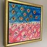 Original Abstract Painting Contemporary Irish Art Eclectic Gold Seascape Image 5