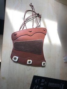 archery deer hook arm guard / bracer