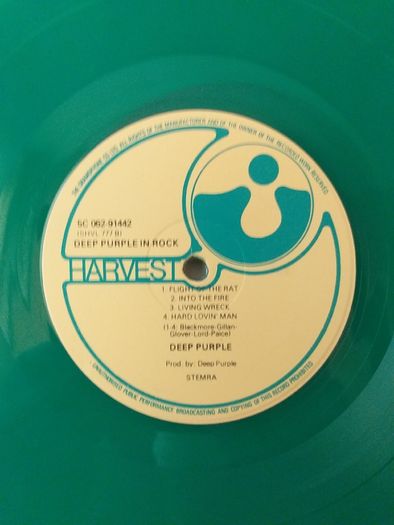 Deep Purple - Green Vinyl.