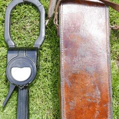 Vintage Ferranti Clip on Ammeter Clamp, in the original leather case