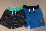 Two Dino shorts age 1-2