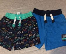 Two Dino shorts age 1-2