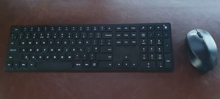 Wireless keyboard and mouse