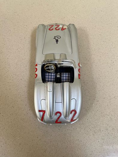 Mercedes 300 SLR Signed by Stirling Moss with COA