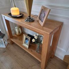 Oak Console table