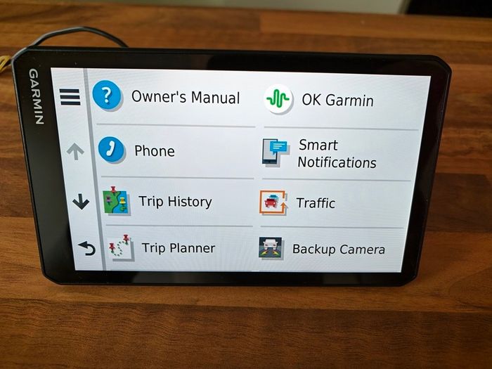 Garmin LGV700 HGV sat nav - Eircodes - Europe map 2026 .