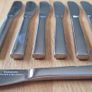 Ernesto stainless steel butter knives X 8 Image 3