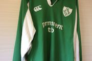 Ireland Rugby Jersey. Triple Crown Winning Jersey Year 2006. Official Canterbury Home Jersey. Authentic Original From The Time. Not A Modern Day Remake.