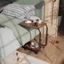 NEW SALE | Side Table Height Adjustable End Table Side Table 4 Wheels Sofa Bedroom Living Room Office, Small Coffee Table, Side Tables Small Spaces Image 3