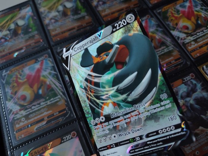 Copperajah V ! Ultra Rare ! from Rebel Clash Set ! 2020 ! Pokemon Card !