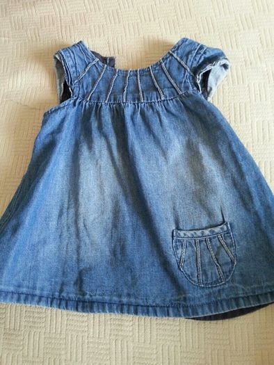 Baby denim dress