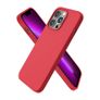Liquid Silicone Shockproof Case For iPhone 13 Pro Luxury Soft Phone Cover Red New - FHT5IP13PLK Image 3