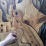65cm One-of-a-Kind European Walnut Charcuterie Board - Solid Single Piece, Live Edge, No Glue Image 10