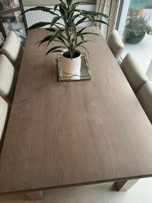 Solid timber table