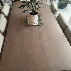 Solid timber table