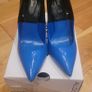 Aldo Stessy Stilletto Shoes in Blue Black Size UK 8 US 10 EU  8 Image 2