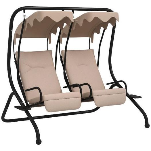 2-Seater Garden Swing Chair
