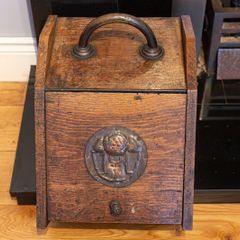 A Lovely coal scuttle for beside the fire place