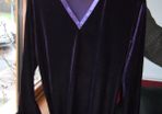 Purple velvet blouse BNWT size 12