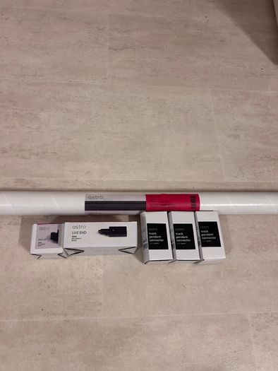 Astro Track Lighting Kit Matt Black