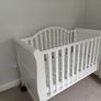 Mamas & Papas Mia Cot Bed (White) - Converts to Toddler Bed Image 3