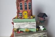 Handcrafted wooden books!