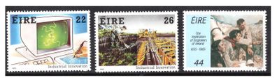 1985 Ireland Ireland Series - Industrial Innovation and Institution of Engineers in Ireland Commemorative Stamps Mint Never Hinged (MNH)