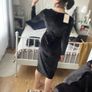 Velvet Dress BNWT Size 8 Image 4