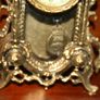 heavy brass clock (battery operated)(in working order) Image 5