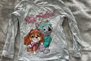 Long sleeved top for a girl, 116cm, 5-6 years