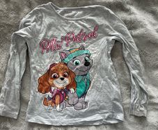Long sleeved top for a girl, 116cm, 5-6 years