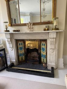 fire place insert(not the marble surround)