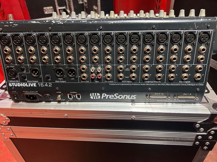 Presonus Studiolive 16.4.2 Digital Mixing console not working