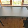 Office Desk 120x60 dark grey with adjustable legs Image 3