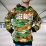 children's hoodie/ jumper green army Image 4