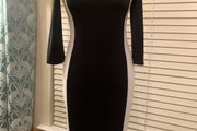 Zara black &amp; white dress. Size M