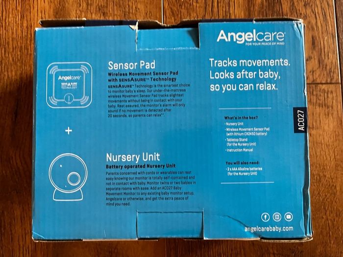 Angelcare baby movement monitor