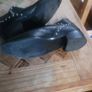 Free Zara Ladies Leather Boots Size UK 7 EU 40 Image 6