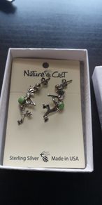 Native Americans sterling silver ear rings