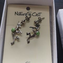 Native Americans sterling silver ear rings