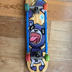 SkateXS Purple Panda Kids Skateboard